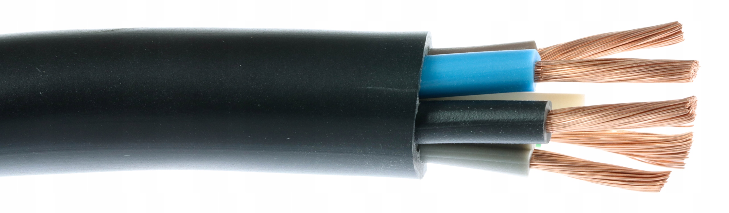 Okrúhly elektrický kábel, flexibilný (lano) OWY Ełktrim 5 x 1,5